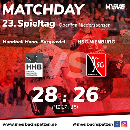 Spielbericht: Handball Hann.-Burgwedel vs. HSG NIENBURG