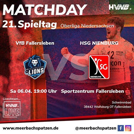 Vorbericht: VfB Fallersleben vs. HSG NIENBURG