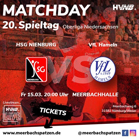 Vorbericht: HSG NIENBURG vs. VfL Hameln